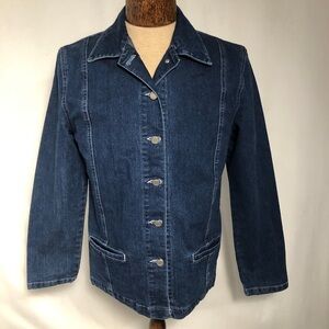 Womens Denim Jacket/Blazer. Small. Breast Cancer Fundraiser.
